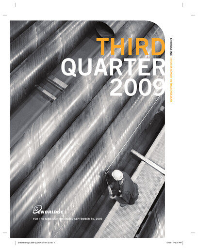 Vorschaubild Enbridge Quartalsbericht 2009-q3