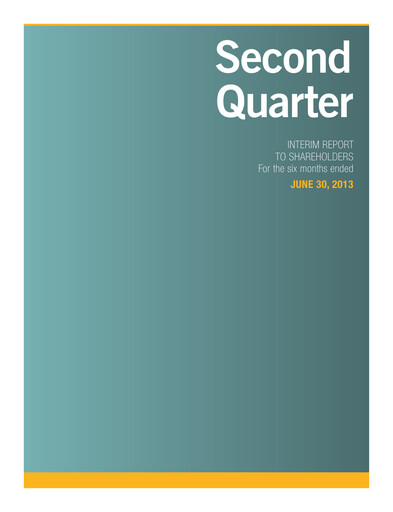 Vorschaubild Enbridge Quartalsbericht 2013-q2