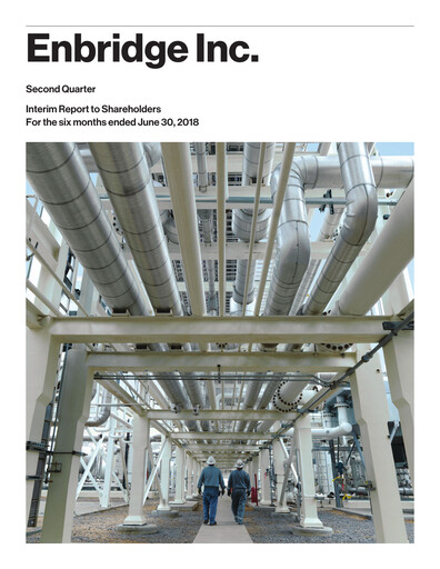 Vorschaubild Enbridge Quartalsbericht 2018-q2