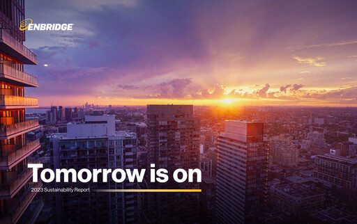 Thumbnail Enbridge Sustainability Report 2023