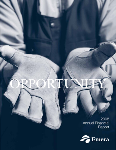 Thumbnail Emera Annual Report 2008