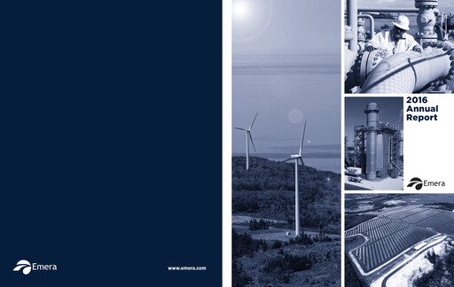 Thumbnail Emera Annual Report 2016