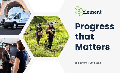 Thumbnail Element Fleet Management
 ESG Report 2023