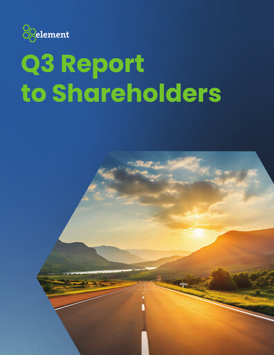 Thumbnail Element Fleet Management
 Quarterly Report 2024-q3