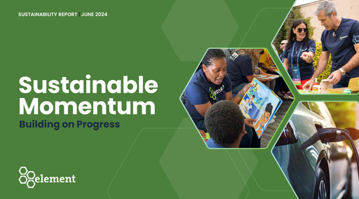 Thumbnail Element Fleet Management
 Sustainability Report 2023