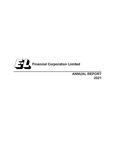 Thumbnail E-L Financial Annual Report 2021