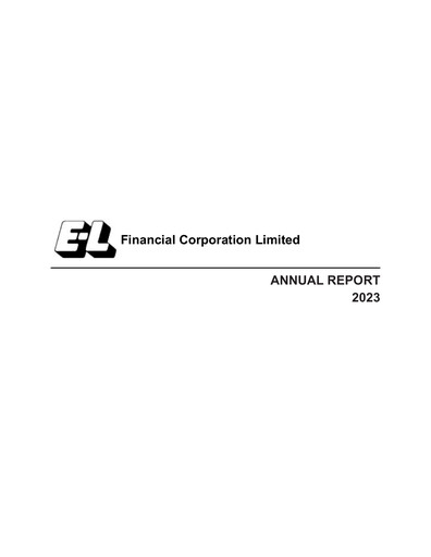 Thumbnail E-L Financial Annual Report 2023