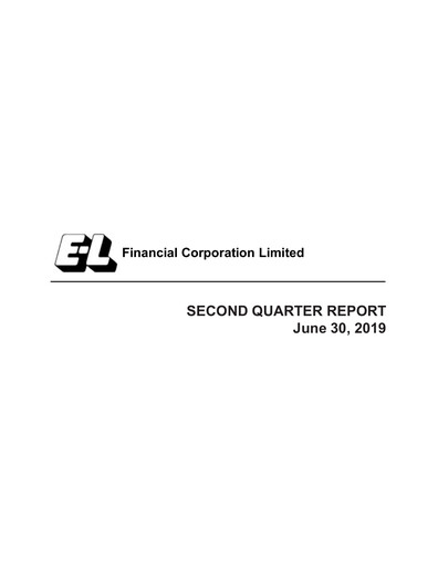 Miniature E-L Financial Rapport trimestriel 2019-q2