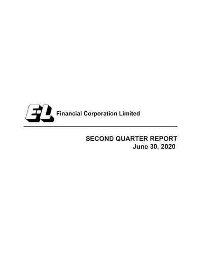 Miniature E-L Financial Rapport trimestriel 2020-q2