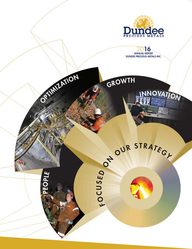 Vorschaubild Dundee Precious Metals Jahresbericht 2016