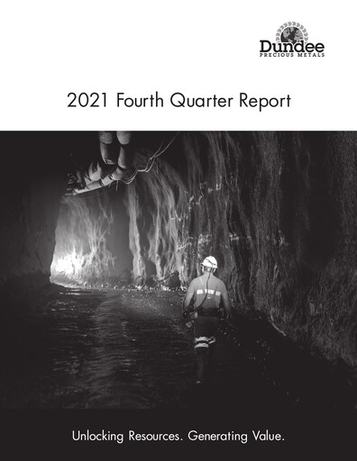 Vorschaubild Dundee Precious Metals Quartalsbericht 2021-q4