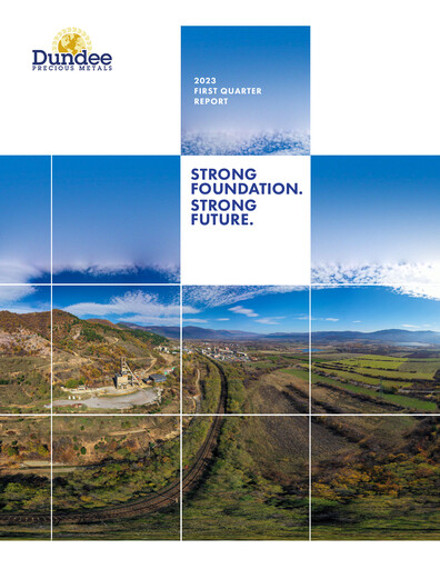 Vorschaubild Dundee Precious Metals Quartalsbericht 2023-q1
