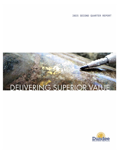 Vorschaubild Dundee Precious Metals Quartalsbericht 2025-q2
