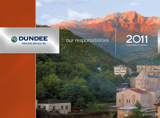 Thumbnail Dundee Precious Metals Sustainability Report 2011