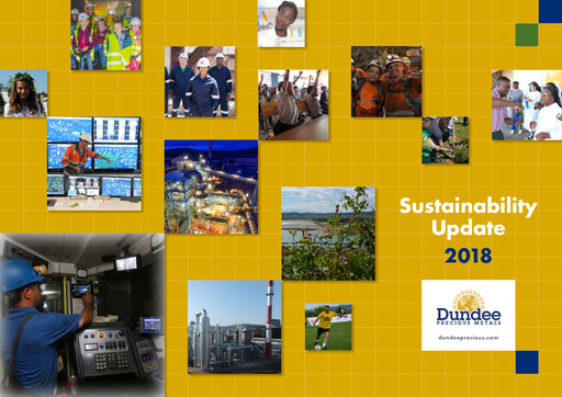 Thumbnail Dundee Precious Metals Sustainability Report 2018