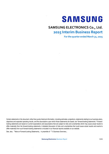 Thumbnail Samsung Quarterly Report 2025-q1