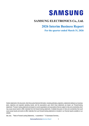 Thumbnail Samsung Quarterly Report 2026-q1