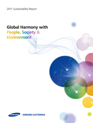 Thumbnail Samsung Sustainability Report 2011