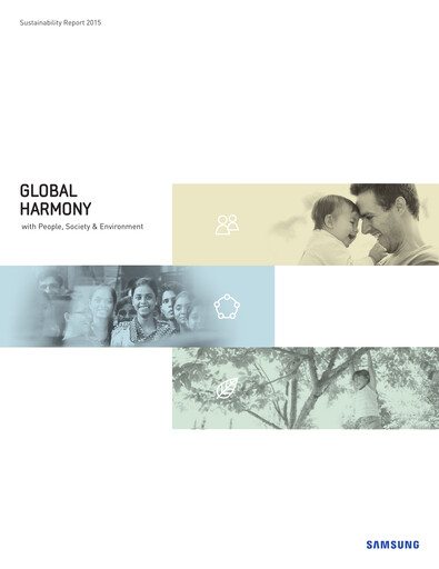 Thumbnail Samsung Sustainability Report 2015