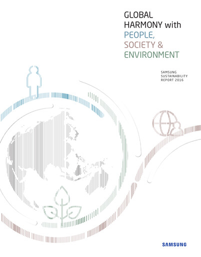 Thumbnail Samsung Sustainability Report 2016