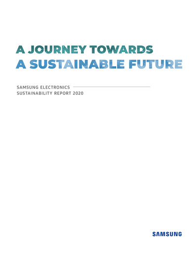 Thumbnail Samsung Sustainability Report 2020