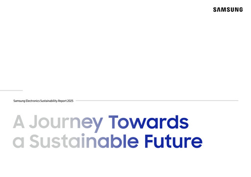 Thumbnail Samsung Sustainability Report 2025