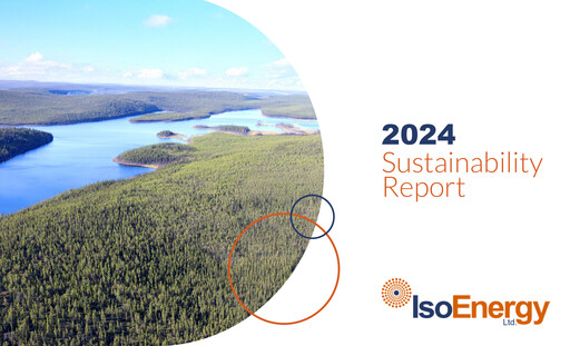 Thumbnail IsoEnergy Sustainability Report 2024