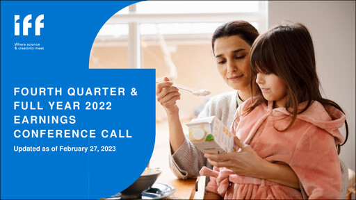 Thumbnail International Flavors & Fragrances
 Quarterly Report 2022-q4