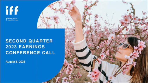 Thumbnail International Flavors & Fragrances
 Quarterly Report 2023-q2