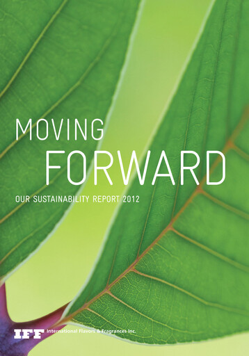 Thumbnail International Flavors & Fragrances
 Sustainability Report 2012
