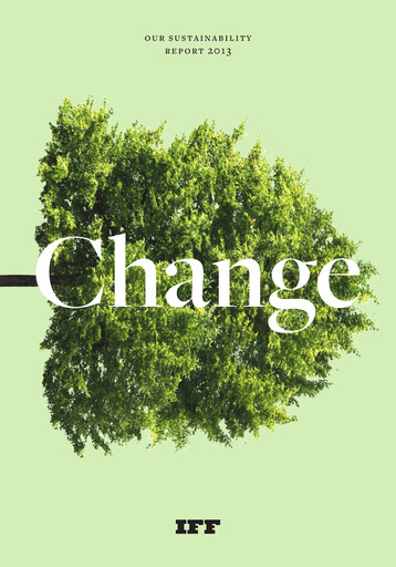 Thumbnail International Flavors & Fragrances
 Sustainability Report 2013