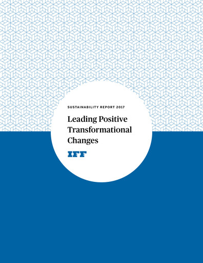 Thumbnail International Flavors & Fragrances
 Sustainability Report 2017