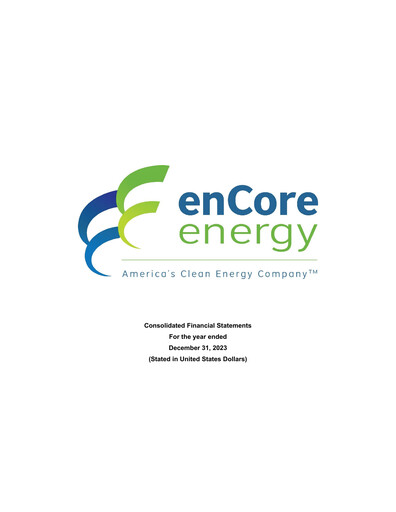 Thumbnail enCore Energy Financial Statement 2023