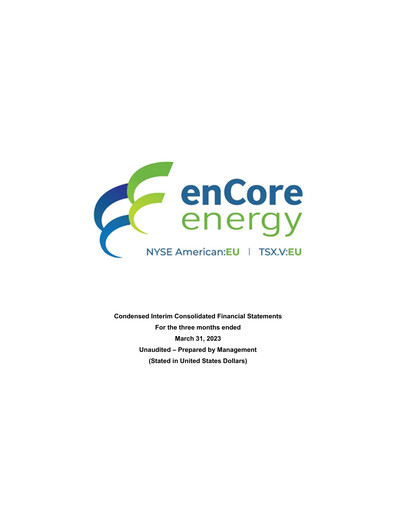 Thumbnail enCore Energy Quarterly Report 2023-q1