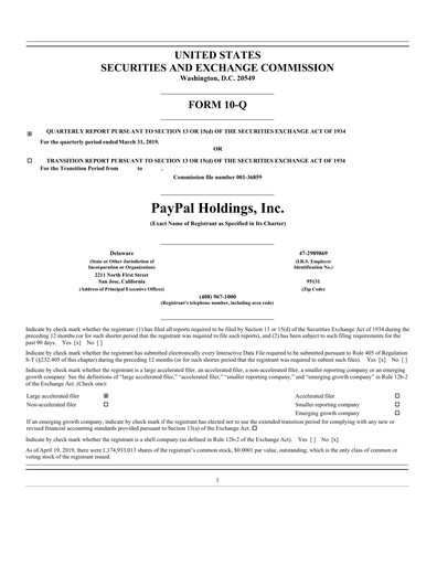 Thumbnail PayPal Quarterly Report 2019-q1