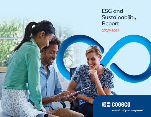 Thumbnail Cogeco ESG Report 2020-2021