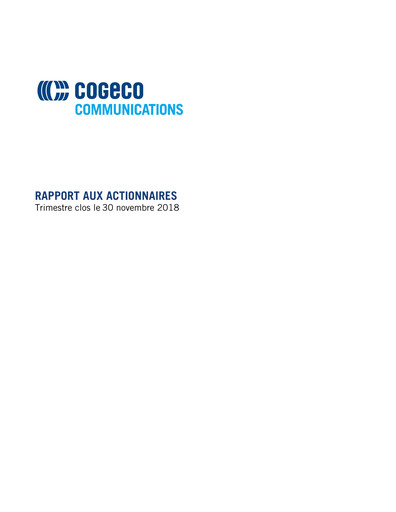 Thumbnail Cogeco Quarterly Report 2019-q1