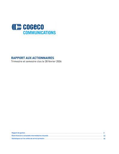 Thumbnail Cogeco Quarterly Report 2026-q2