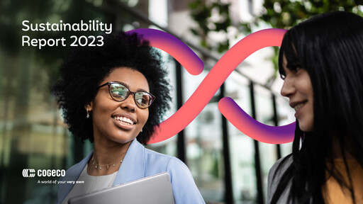 Thumbnail Cogeco Sustainability Report 2023
