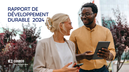 Thumbnail Cogeco Sustainability Report 2024