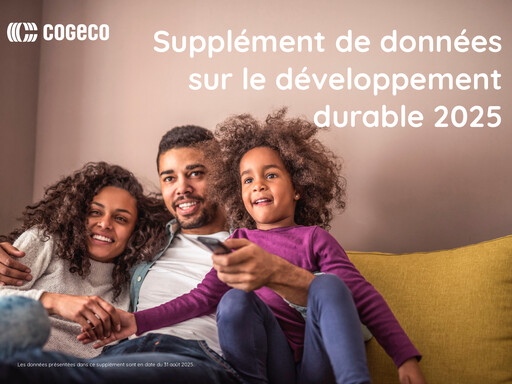 Thumbnail Cogeco Sustainability Report 2025