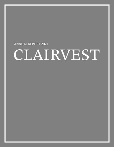 Thumbnail Clairvest Group Annual Report 2021