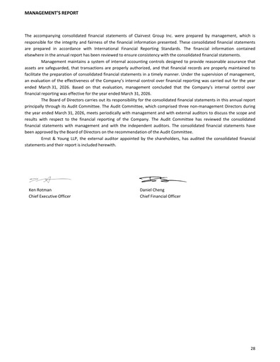 Thumbnail Clairvest Group Financial Statement 2026