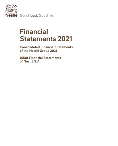 Thumbnail Nestlé Financial Statement 2021