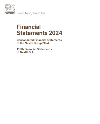 Thumbnail Nestlé Financial Statement 2024