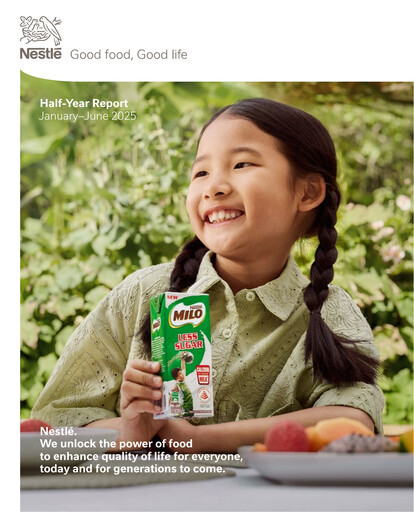 Miniature Nestlé Rapport semestriel 2025-h1