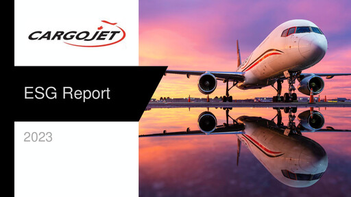 Thumbnail Cargojet ESG Report 2023