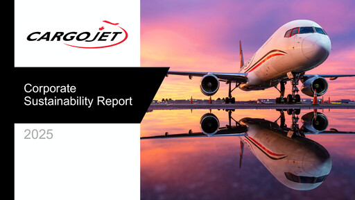 Thumbnail Cargojet Sustainability Report 2025