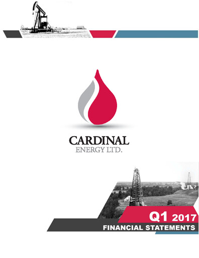 Thumbnail Cardinal Energy Quarterly Report 2017-q1