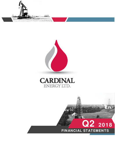 Thumbnail Cardinal Energy Quarterly Report 2018-q2
